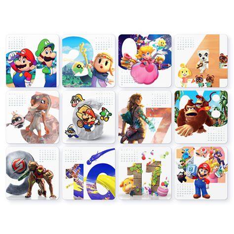 Nintendo 2025 Calendar