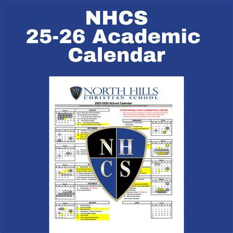 North Hills Calendar 24 25