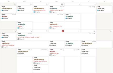 Notion Calendar Tasks
