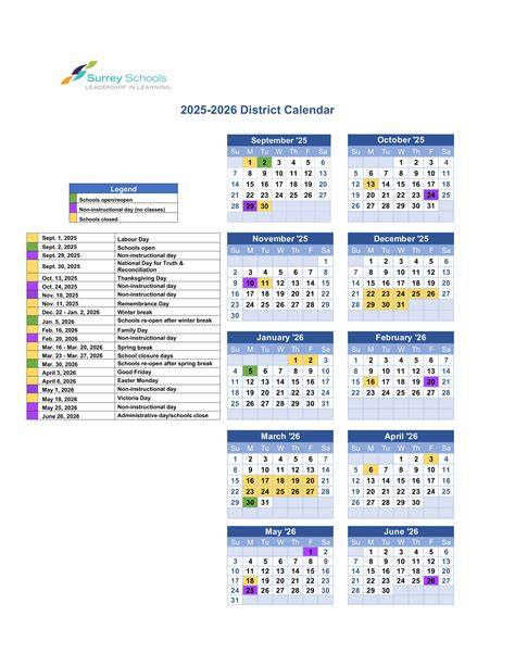 Nova Spring 2025 Calendar