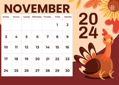 November 2024 Calendar Events
