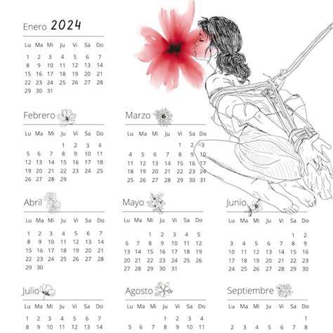 Nude Female Calendar