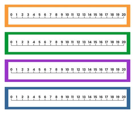 Number Line Free Printable
