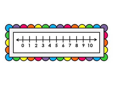Number Line Printable 1 10