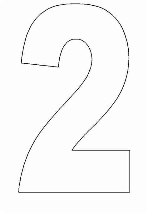 Number Two Printable
