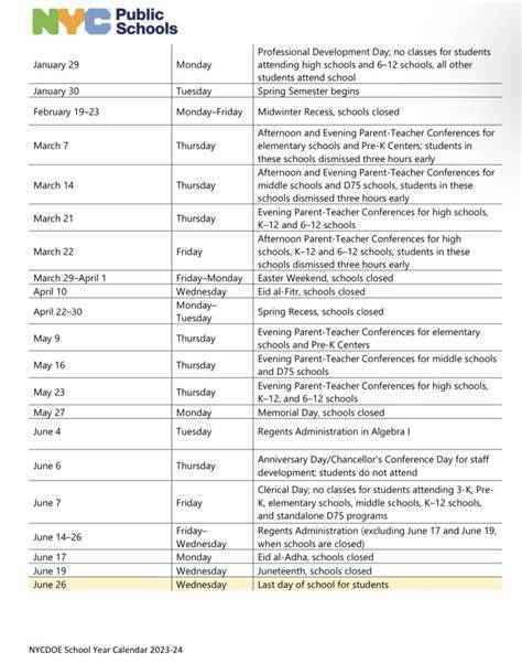 Nycdoe 24 25 Calendar