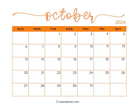 October 16 2024 Calendar