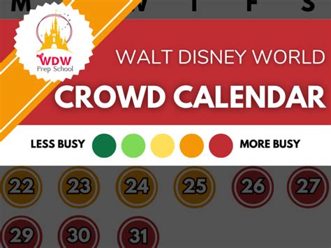crowd calendar disney world