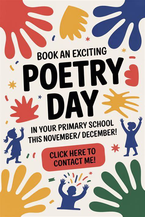 poetry in the classroom calendar 2025