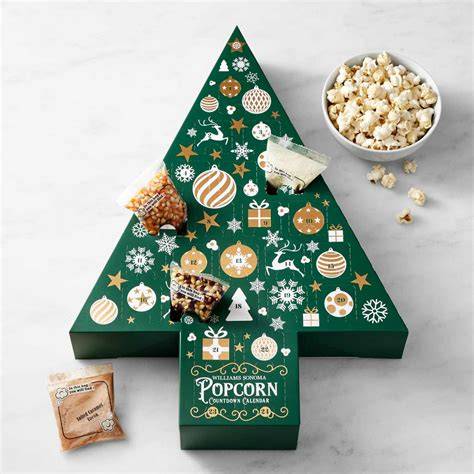 popcorn advent calendar