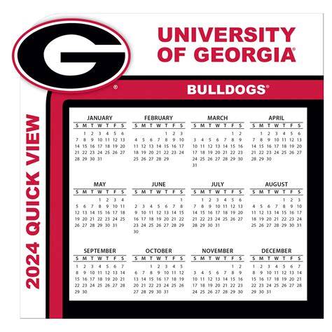 uga academic calendar