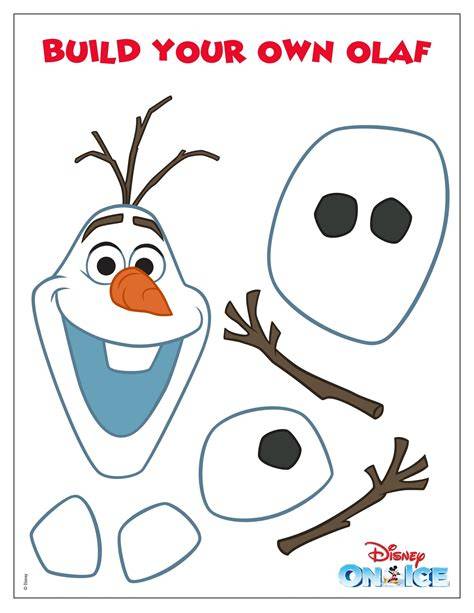 Olaf Template Printable Large