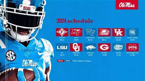 Ole Miss Calendar 2024 2025