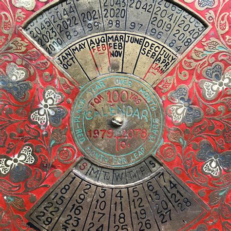 One Hundred Year Calendar