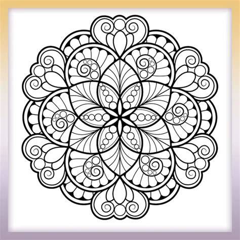 Online Mandala Coloring