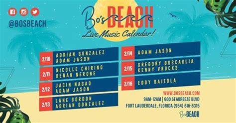 Orange Beach Live Music Calendar
