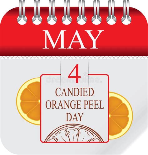 Orange Peel Calendar