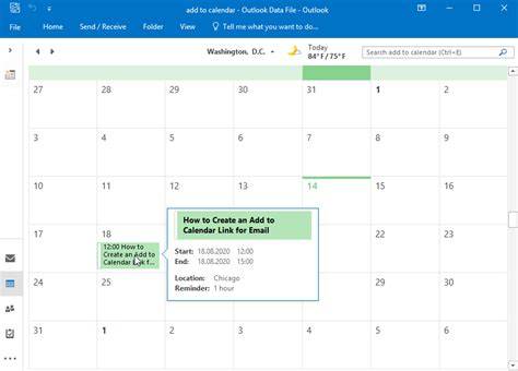 Outlook Calendar Ics