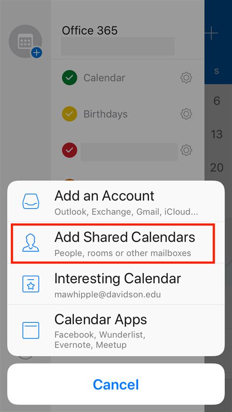 Outlook For Iphone Shared Calendar