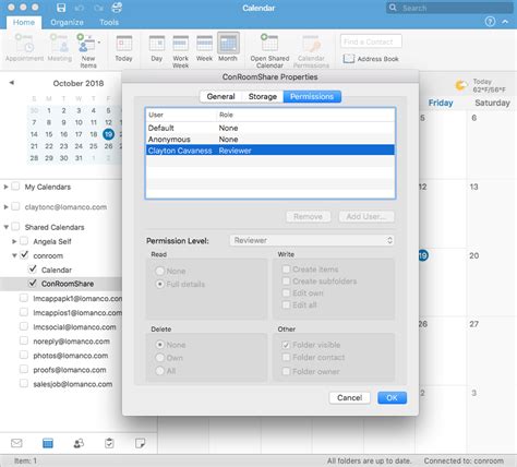 Outlook For Mac Share Calendar