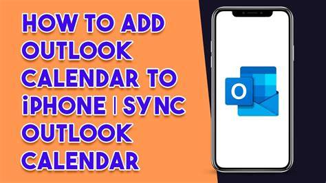 Outlook To Iphone Calendar