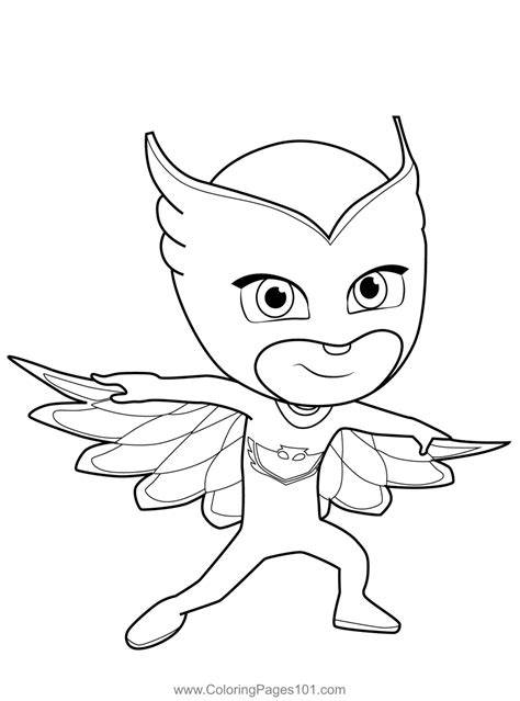 Owlette Coloring Page
