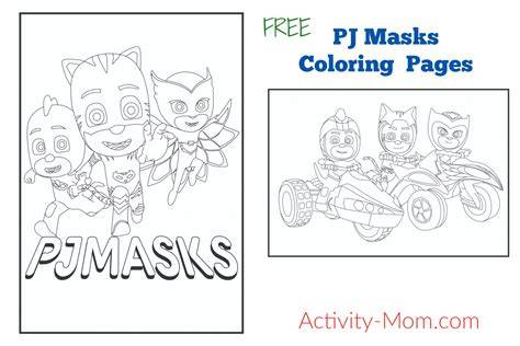 P J Masks Coloring Pages