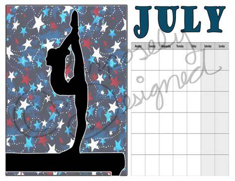 Pa Gymnastics Calendar