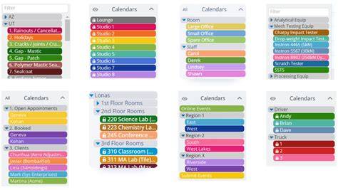 12 calendar colors