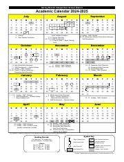 spring branch isd calendar