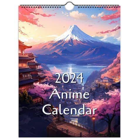 anime calendar 2024