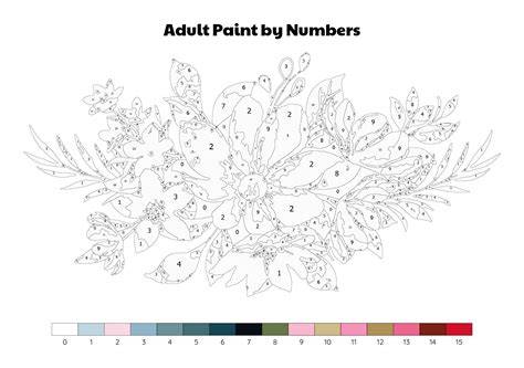 Painting Paint By Numbers Printable