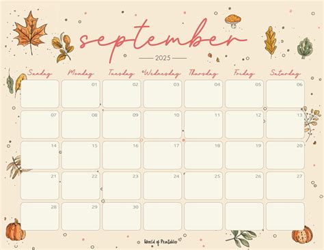 september 2025 calendar