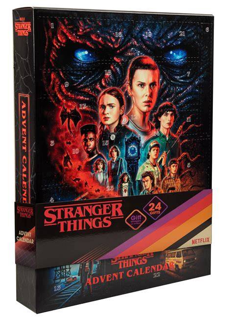 stranger things advent calendar