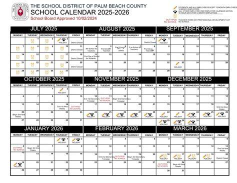 Palm Beach County School Calendar 2024