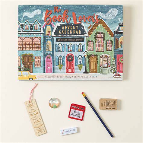 book lover advent calendar