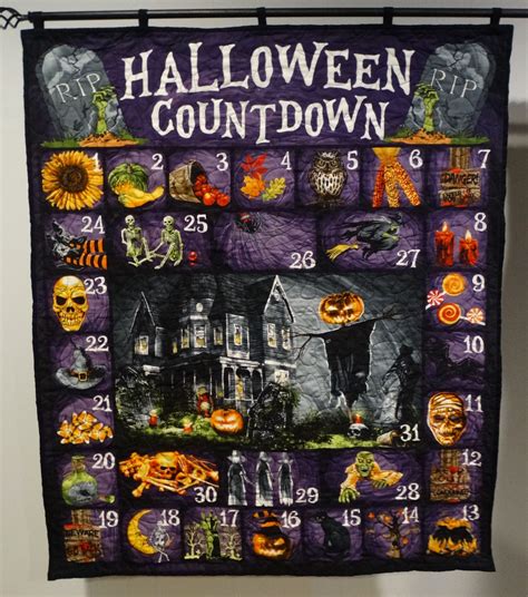 halloween countdown calendar