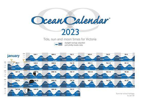 ocean city nj tide calendar