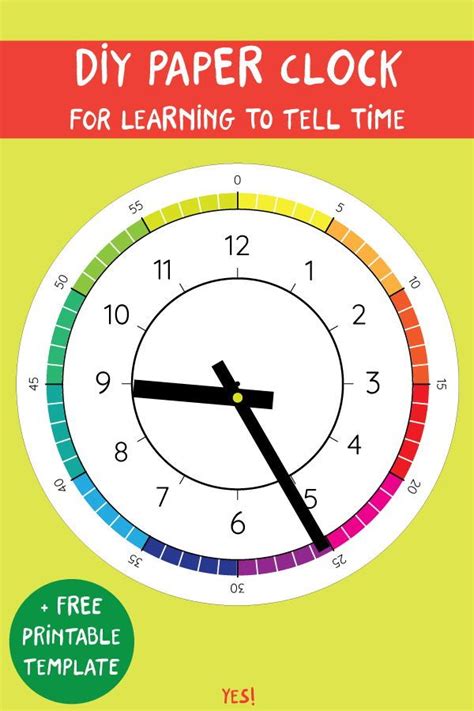 Paper Clock Printable
