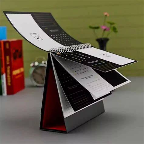 Paper Desk Calendar