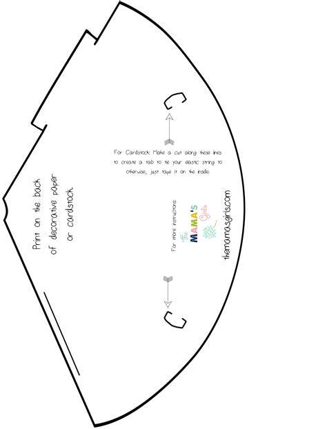 Party Hat Pattern Printable