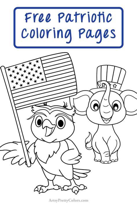 Patriotic Pictures To Color