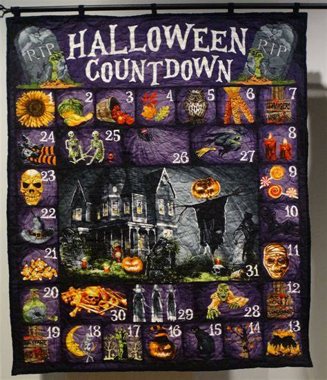 calendar of halloween