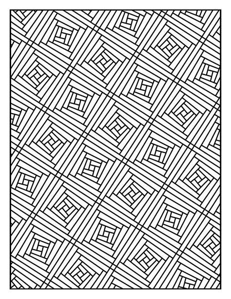 Pattern Coloring Pages
