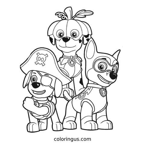 Paw Patrol Coloring Book Pages