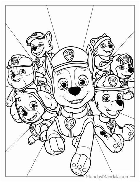 Paw Patrol Coloring Pages