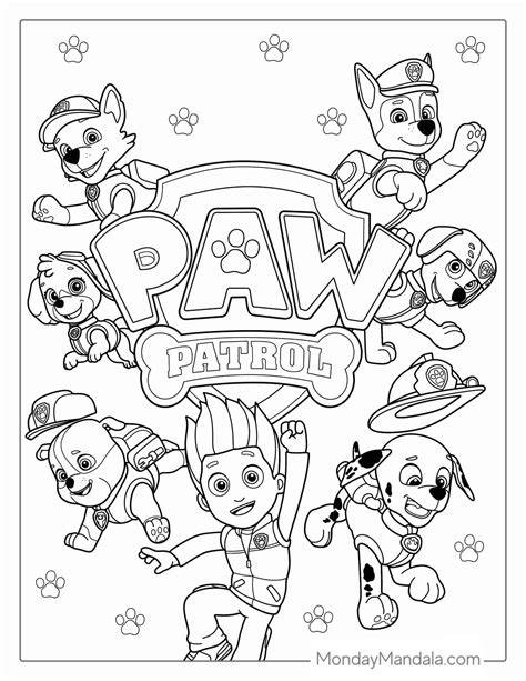 Paw Patrol Coloring Sheets