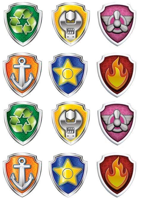 Paw Patrol Printables Badges