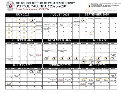 Pbcsd Calendar 2025