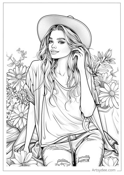 People Coloring Pages Printable